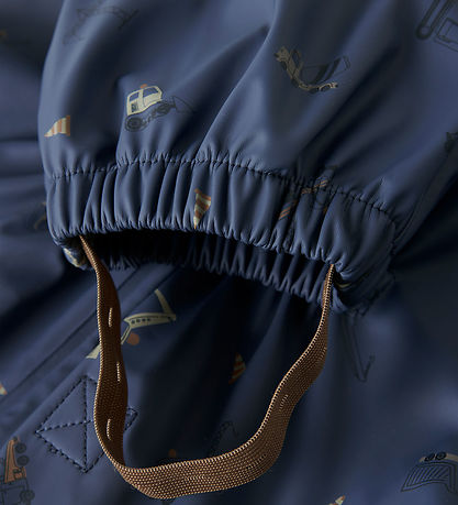 Name It Rainwear w. Suspenders - NmmDry10 - Vintage Indigo w. Pr