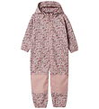 Name It Softshelldragt m. Fleece - Noos - NmfAlfa - Woodrose/Blo