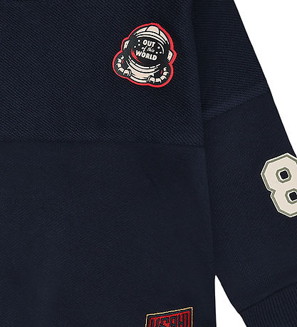Hust and Claire Sweatshirt - HCSejer - More Navy