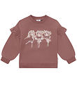Hust and Claire Sweatshirt - HCSicilia Magic - Dry Rose