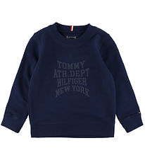 Tommy Hilfiger Sweatshirt - Athletic Varsity - Dark Night Navy m