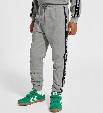 Hummel Sweatpants - HmlJR Dance - Gråmeleret m. Logo