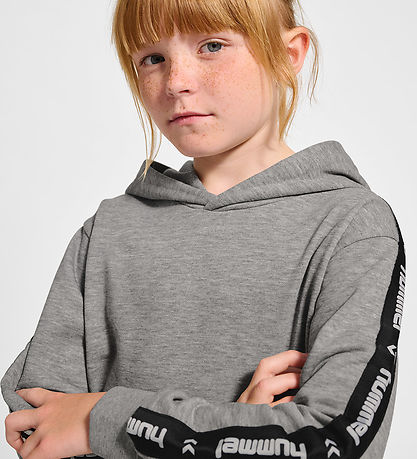 Hummel Hættetrøje - HmlJR Dance - Gråmeleret