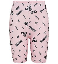 Hummel Cykelshorts - hmlJR - Barely Pink m. Logo