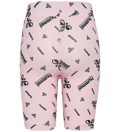 Hummel Cykelshorts - hmlJR - Barely Pink m. Logo