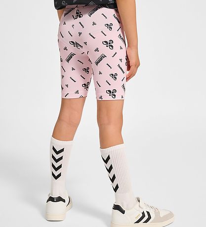 Hummel Cykelshorts - hmlJR - Barely Pink m. Logo