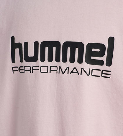 Hummel T-shirt - HmlJR Dance - Barely Pink m. Logo