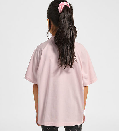 Hummel T-shirt - HmlJR Dance - Barely Pink m. Logo