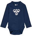 Hummel Body l/æ - hmlMini - Dress Blues m. Logo