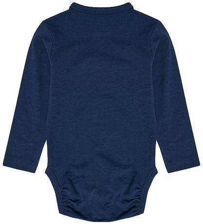 Hummel Body l/æ - hmlMini - Dress Blues m. Logo