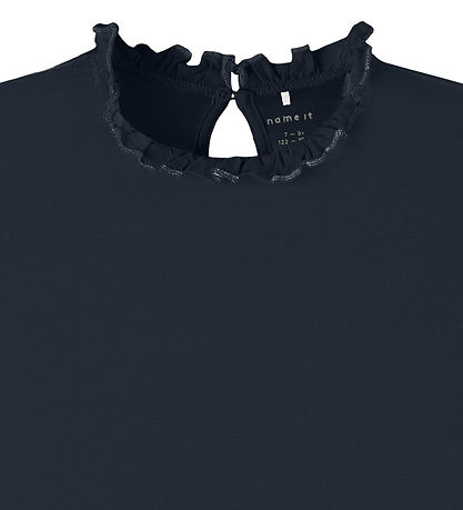 Name It Bluse - Viskose - NmfPrakula - Dark Sapphire