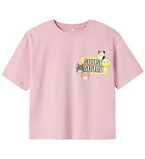 Name It T-shirt - NkfMomi - Squishmallows - Cameo Pink