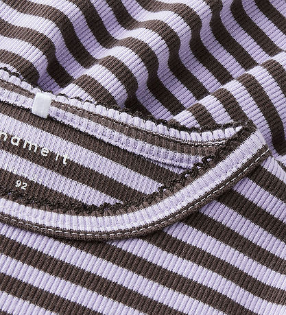 Name It Kjole - Rib - NmfHelina - Lavendula