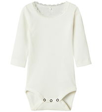 Name It Body l/æ - Rib - Noos - NbfKab - Cloud Dancer m. Blonde