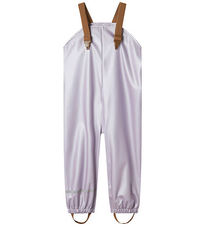 Name It Regntøj m. Seler - NmfDry10 - Metallic - Misty Lilac