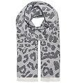 Kids Only Tørklæde - 170 cm - Strik - KogBrina - Sort m. Leopard