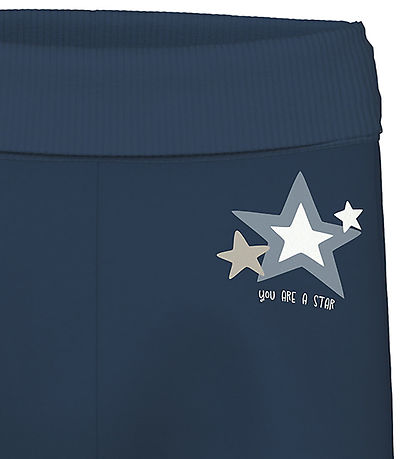 Name It Sweatpants - NbmVonne - Insignia Blue/Stars