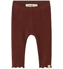 Lil' Atelier Leggings - NbfGayo - Hot Chocolate