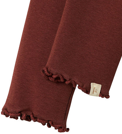 Lil' Atelier Leggings - NmfGayo - Hot Chocolate