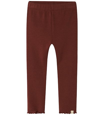 Lil' Atelier Leggings - NmfGayo - Hot Chocolate