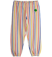 Mini Rodini Sweatpants - Clover - Grå m. Striber