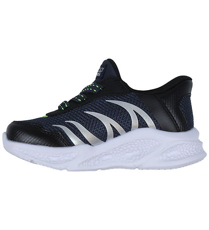Skechers Sko m. Lys - Meteor-Lights - Navy/Sort