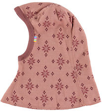 Joha Elefanthue - 2-lags - Uld/Bomuld - Rose m. Snefnug