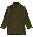 Joha Blouse - Rib - Wool - Moss Green