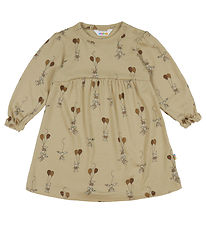 Joha Kjole - Uld - Beige m. Kaniner