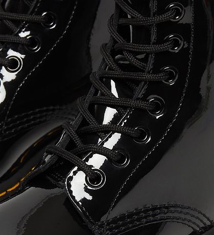 Dr. Martens Støvler - 1460 W - Black Patent Lamper