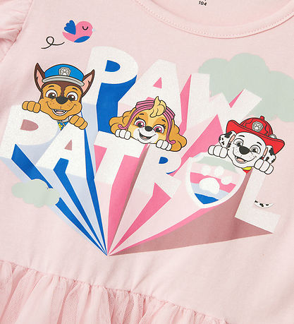 Name It Kjole - NmfPasdina - PawPatrol - Parfait Pink m. Glimmer