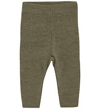 CeLaVi Leggings - Ull - Skumret Green
