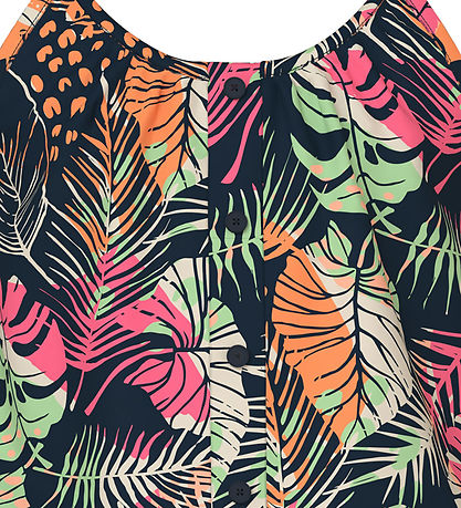 Name It Buksedragt - NkfVinaya - Navy Blazer/Fresh Tropical