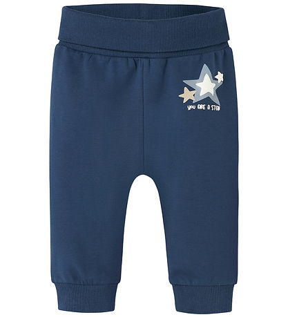 Name it Sweatsæt - NbmVonne  - Insignia Blue/Stars