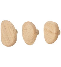 Bloomingville Knager - Conor - 3 Stk - Natur