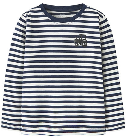 Name It Bluse - Slim - NmmVilly - Navy Blazer/Tractor