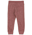 Joha Leggings - Uld/Bambus - Mørk Rose