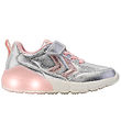 Hummel Sko m. Lys - Daylight Glitter JR - Silver