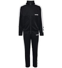 Hummel Træningssæt - HmlJR Colorblock - Sort