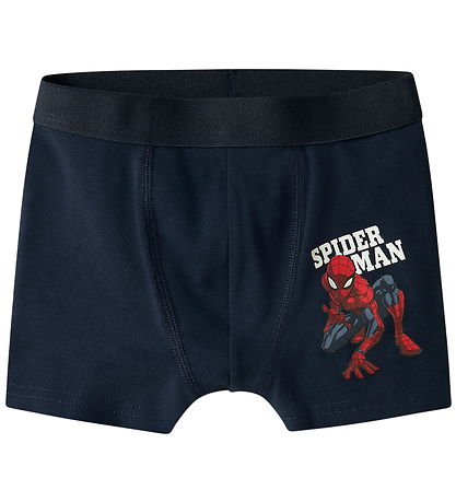 Name It Boxershorts - 2-pak - NmmOvile Spiderman - Navy Blazer