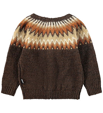 Molo Cardigan - Strik - Uld - Bay - Browns