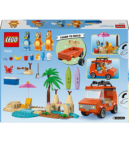 LEGO® Bluey - Blueys Tur Til Stranden 11202 - 133 Dele