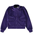 Molo Cardigan - Velour - Malika - Space Purple