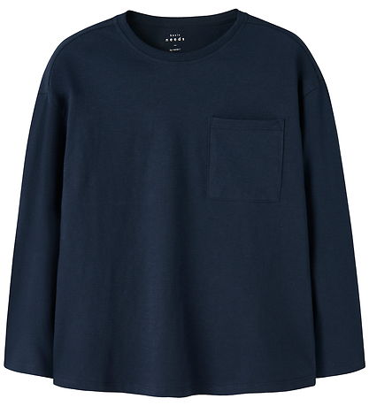 Name It Bluse - NkmVebbe - Navy Blazer