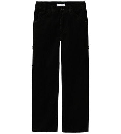 Name It Fløjlsbukser - NkmRyan - Sort