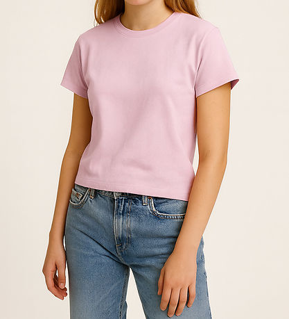 Hound T-shirt - HdEmma - Baby Tee - Rosa