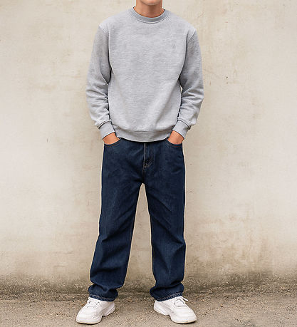 Hound Sweatshirt - HdNoah - Lysegråmeleret