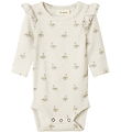 Lil' Atelier Body l/æ - Noos - Rib - NbfGavo - Pastel Parchment/