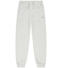 Abercrombie & Fitch Sweatpants - Lysegråmeleret
