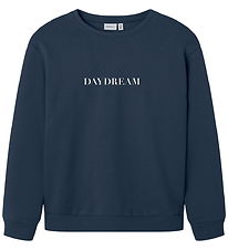 Name It Sweatshirt - NkmNello - Mood Indigo m. Print